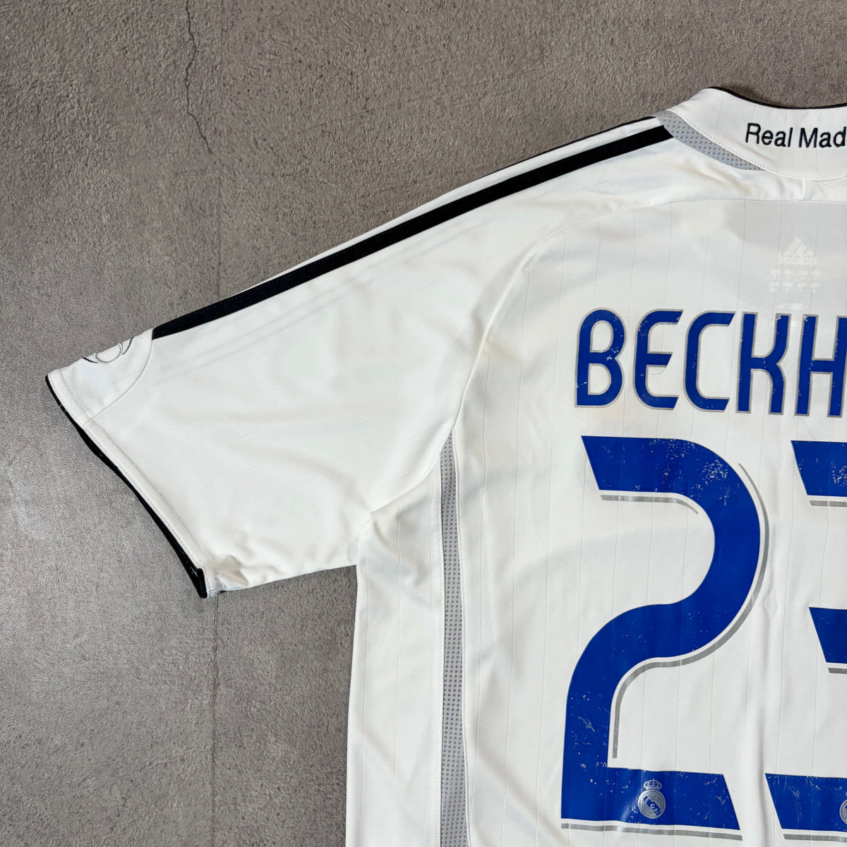 【正規品2006-2007 adidas Real Madrid home Beckham #23】