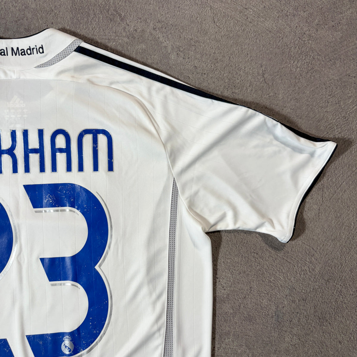 【正規品2006-2007 adidas Real Madrid home Beckham #23】