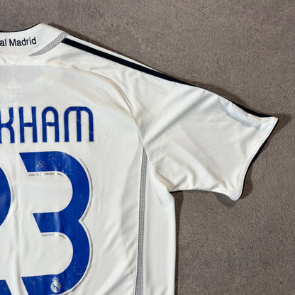 【正規品2006-2007 adidas Real Madrid home Beckham #23】