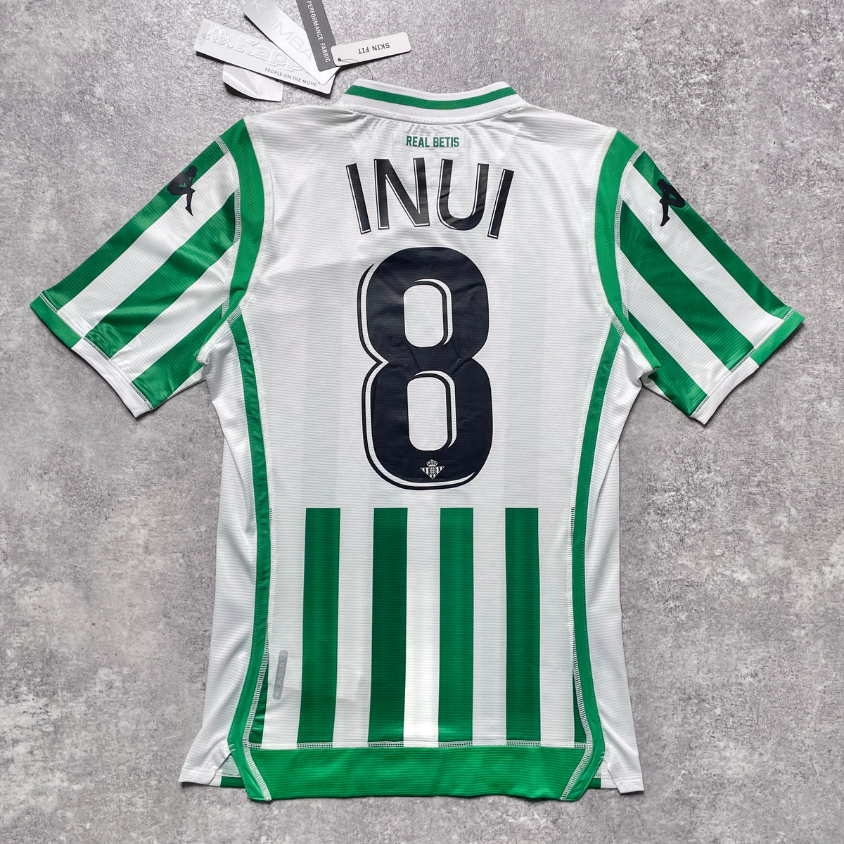 【BNWT正規品2018-2019 Kappa Real Betis home INUI #8】