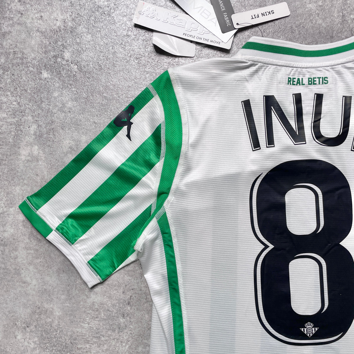 【BNWT正規品2018-2019 Kappa Real Betis home INUI #8】