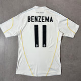 【正規品2009-2010 adidas Real Madrid home BENZEMA #11】