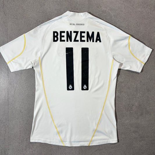 【正規品2009-2010 adidas Real Madrid home BENZEMA #11】