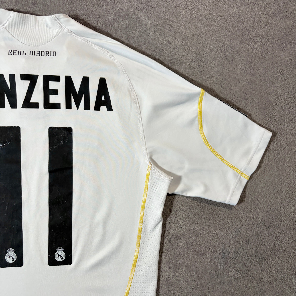 【正規品2009-2010 adidas Real Madrid home BENZEMA #11】