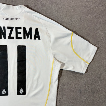 【正規品2009-2010 adidas Real Madrid home BENZEMA #11】