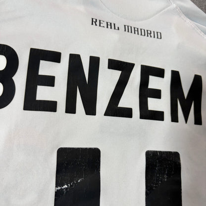 【正規品2009-2010 adidas Real Madrid home BENZEMA #11】
