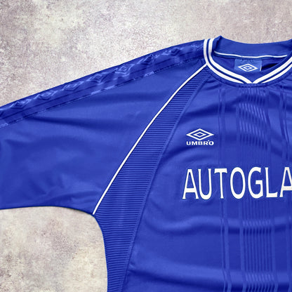 【正規品1999-2000 UMBRO Chelsea home L/S shirt】