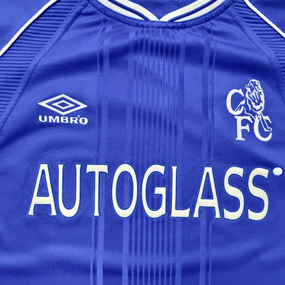 【正規品1999-2000 UMBRO Chelsea home L/S shirt】