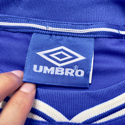 【正規品1999-2000 UMBRO Chelsea home L/S shirt】