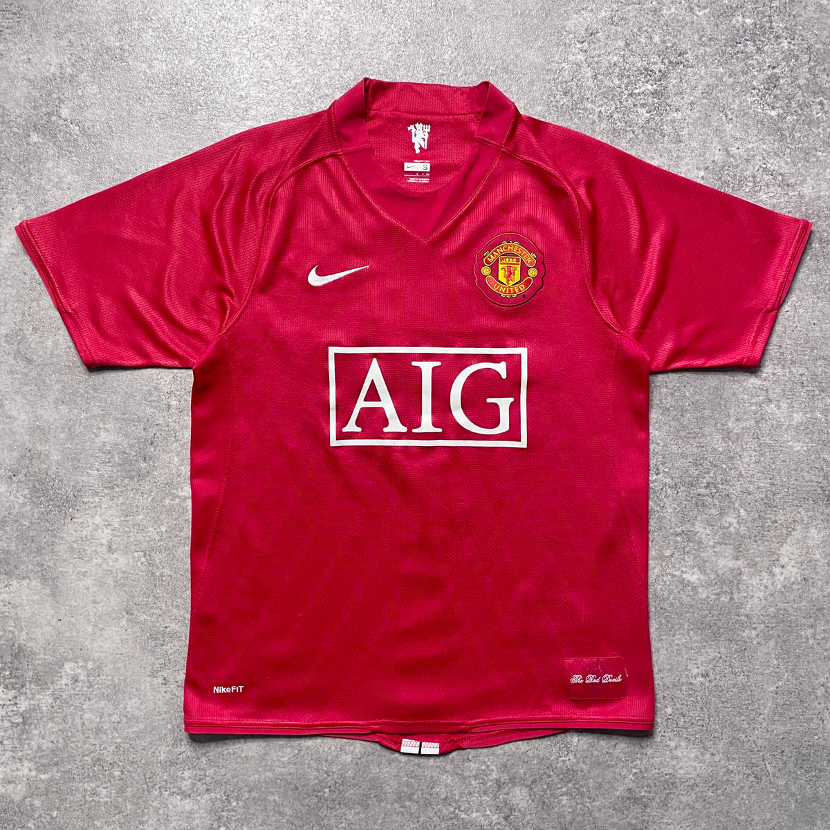 【正規品2007-2009 NIKE Manchester United home Ronaldo #7】