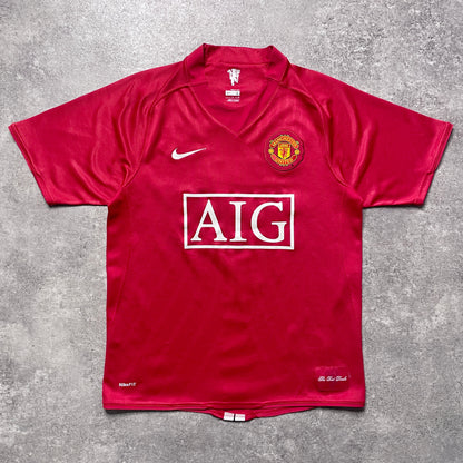 【正規品2007-2009 NIKE Manchester United home Ronaldo #7】