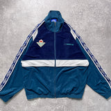 【正規品90s UMBRO Real Betis velours track jacket】