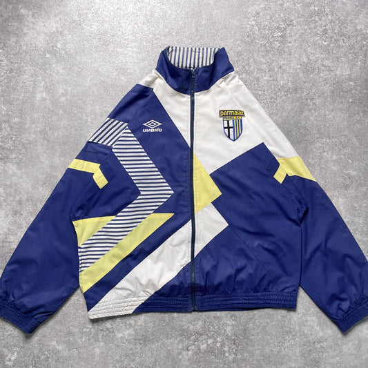 【正規品90s UMBRO PARMA A.C. nylon track jacket】