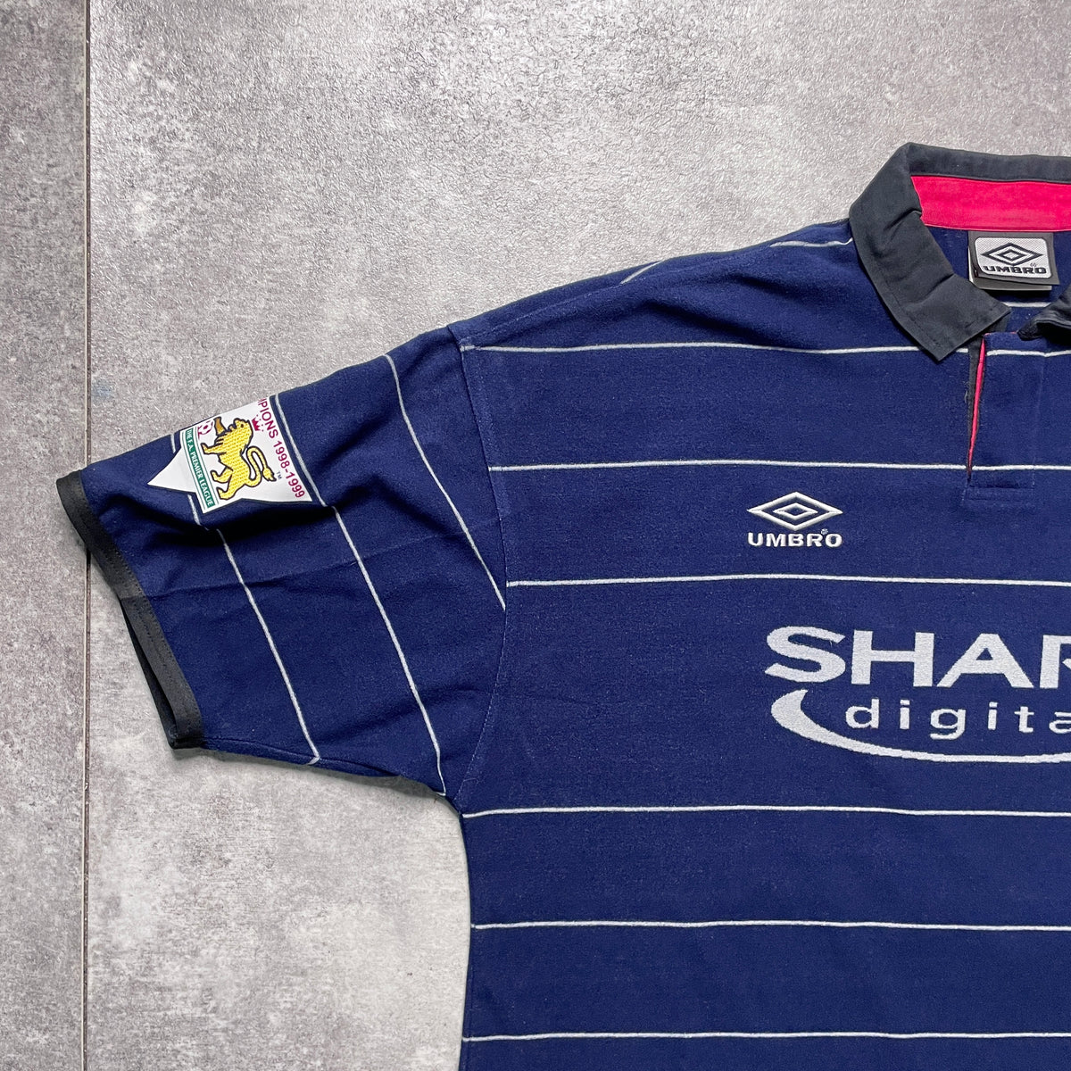 【正規品1999-2000 UMBRO Manchester United away Beckham #7】