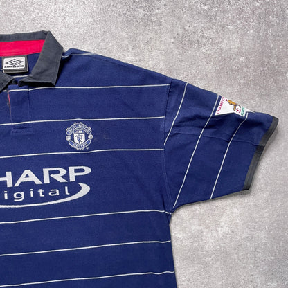 【正規品1999-2000 UMBRO Manchester United away Beckham #7】