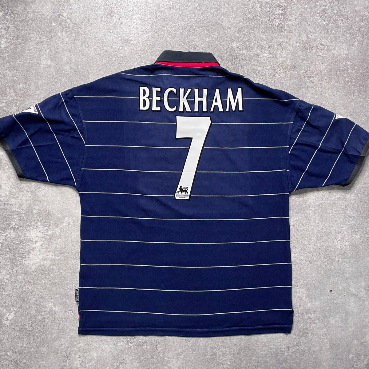 【正規品1999-2000 UMBRO Manchester United away Beckham #7】