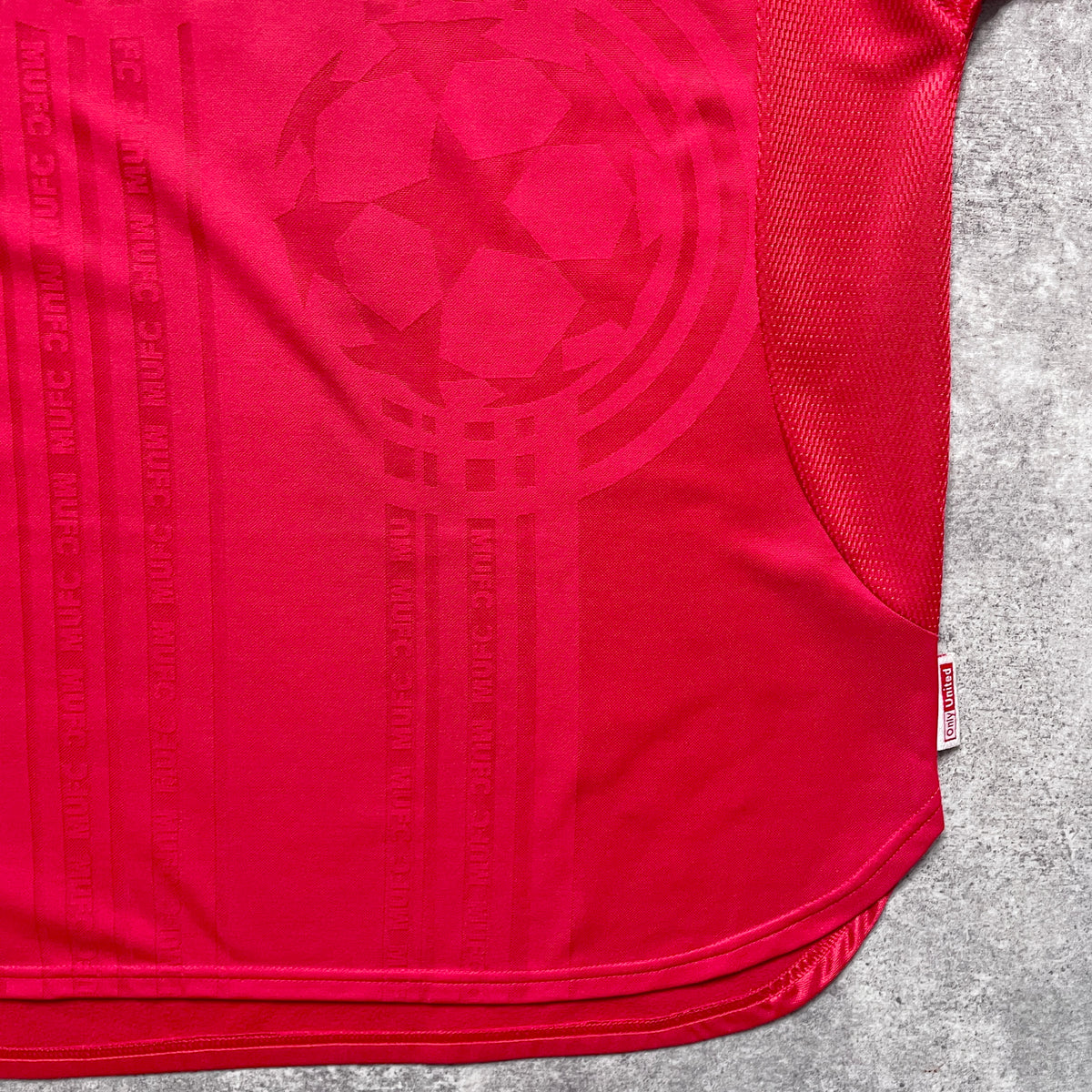 【BNWT正規品1999-2000 UMBRO Manchester United UCL home Beckham #7】