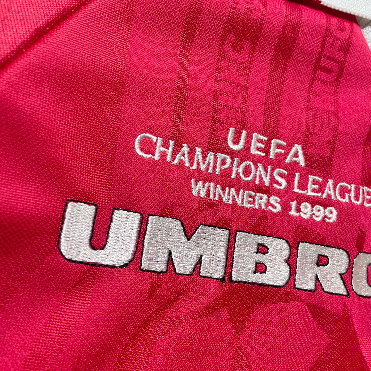 【BNWT正規品1999-2000 UMBRO Manchester United UCL home Beckham #7】