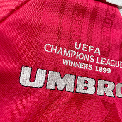 【BNWT正規品1999-2000 UMBRO Manchester United UCL home Beckham #7】