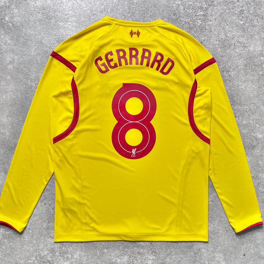 【正規品2014-2015 WARRIOR Liverpool away GERRARD #8】