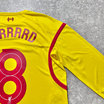 【正規品2014-2015 WARRIOR Liverpool away GERRARD #8】