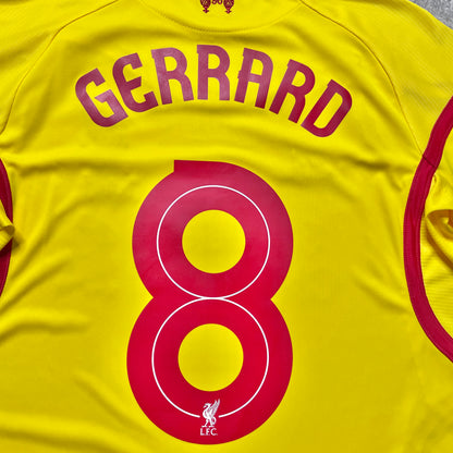 【正規品2014-2015 WARRIOR Liverpool away GERRARD #8】