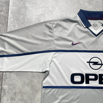 【正規選手支給品1999-2000 NIKE Paris Saint-Germain Away L/S shirt】