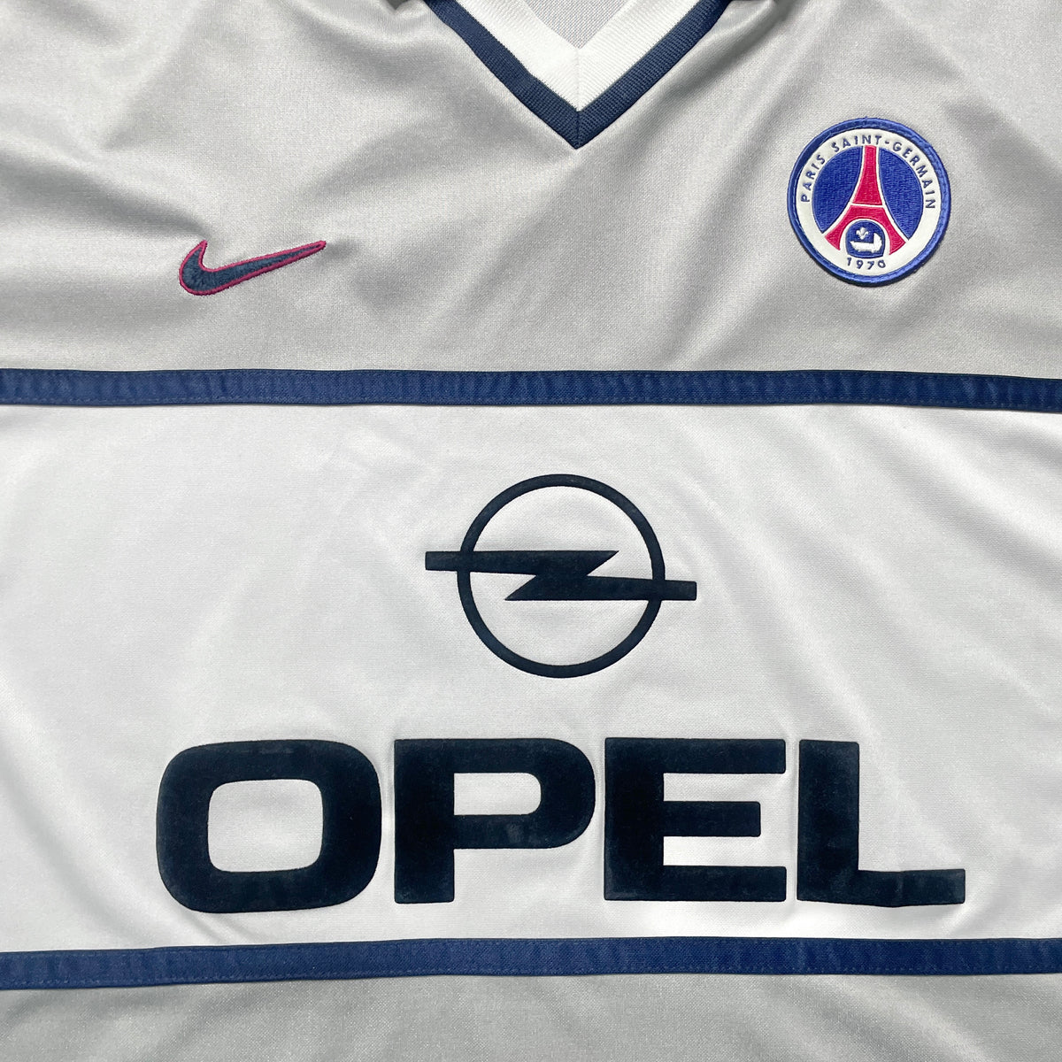 【正規選手支給品1999-2000 NIKE Paris Saint-Germain Away L/S shirt】