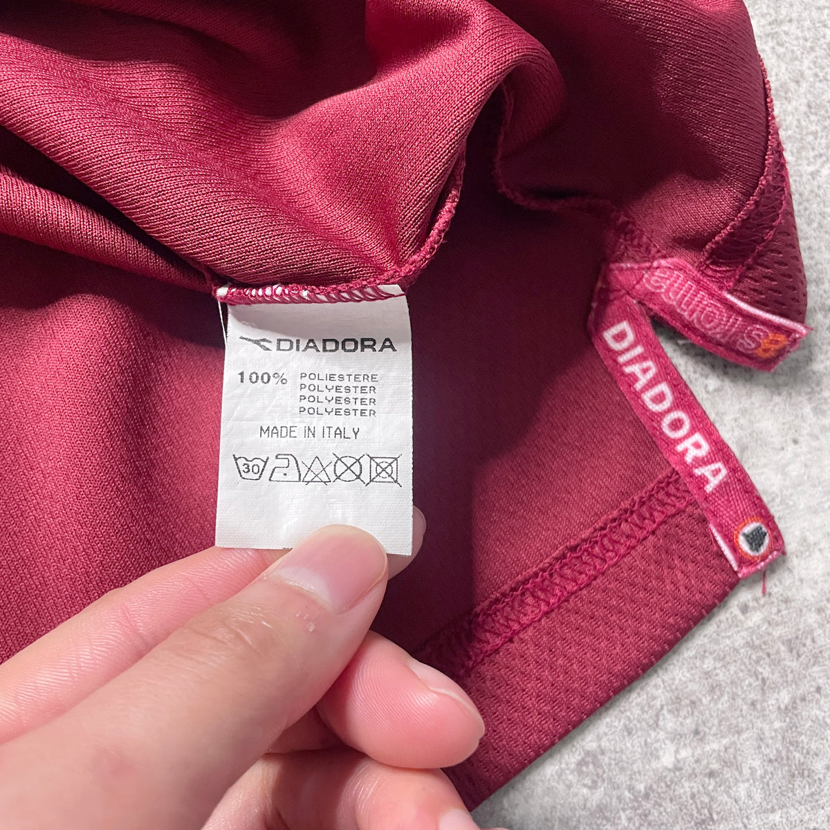 【正規品1998-1999 daiadora AS ROMA home L/S TOTTI #10】