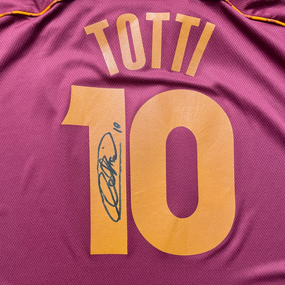 【正規品1998-1999 daiadora AS ROMA home L/S TOTTI #10】