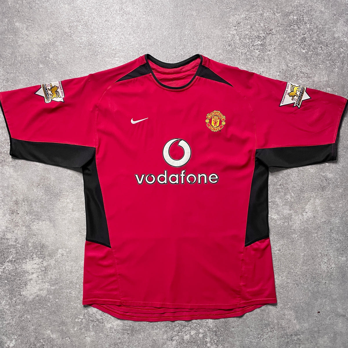 【正規品2002-2004 NIKE Manchester united homr RONALDO #7】