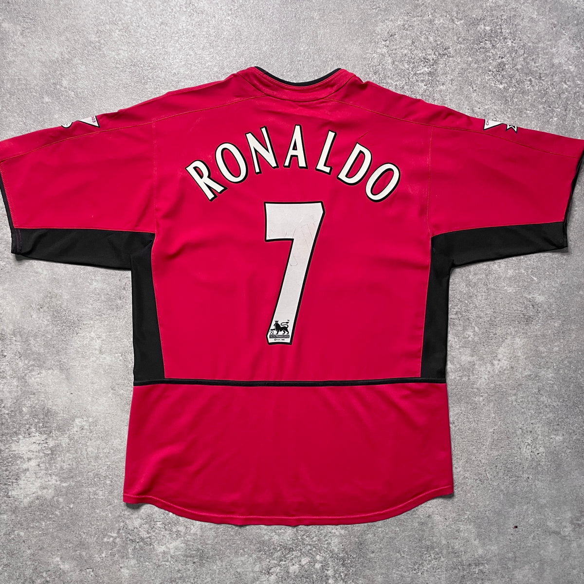 【正規品2002-2004 NIKE Manchester united homr RONALDO #7】