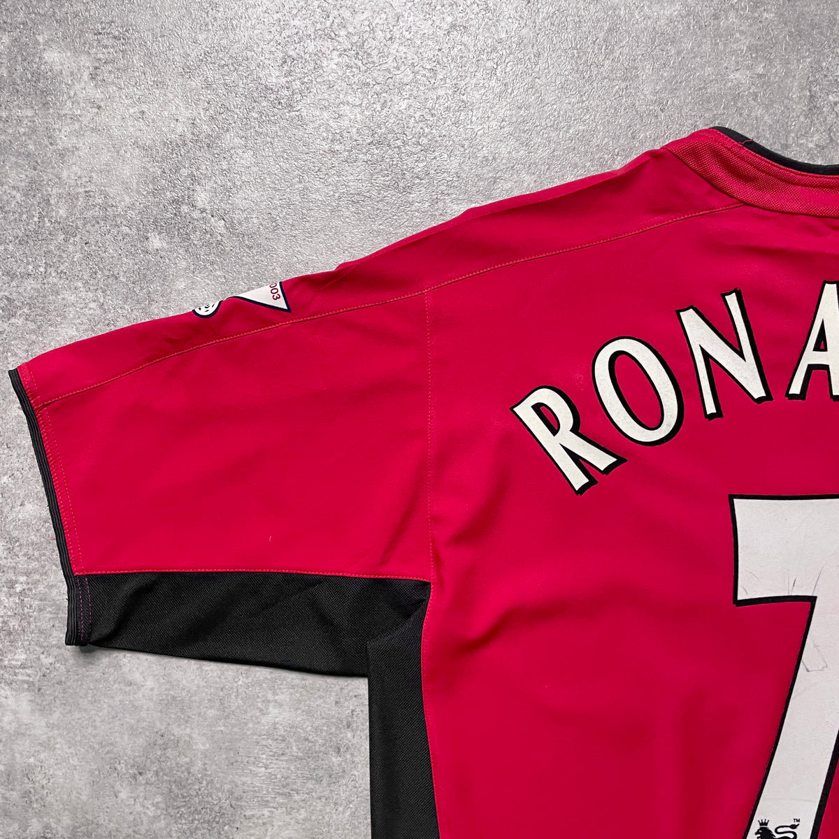 【正規品2002-2004 NIKE Manchester united homr RONALDO #7】