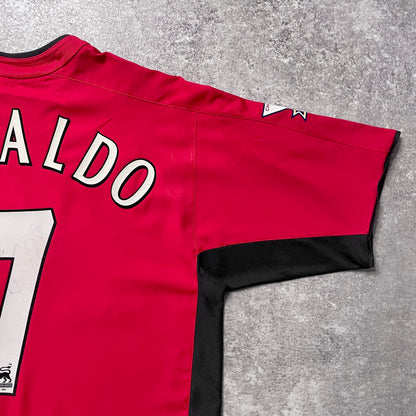 【正規品2002-2004 NIKE Manchester united homr RONALDO #7】