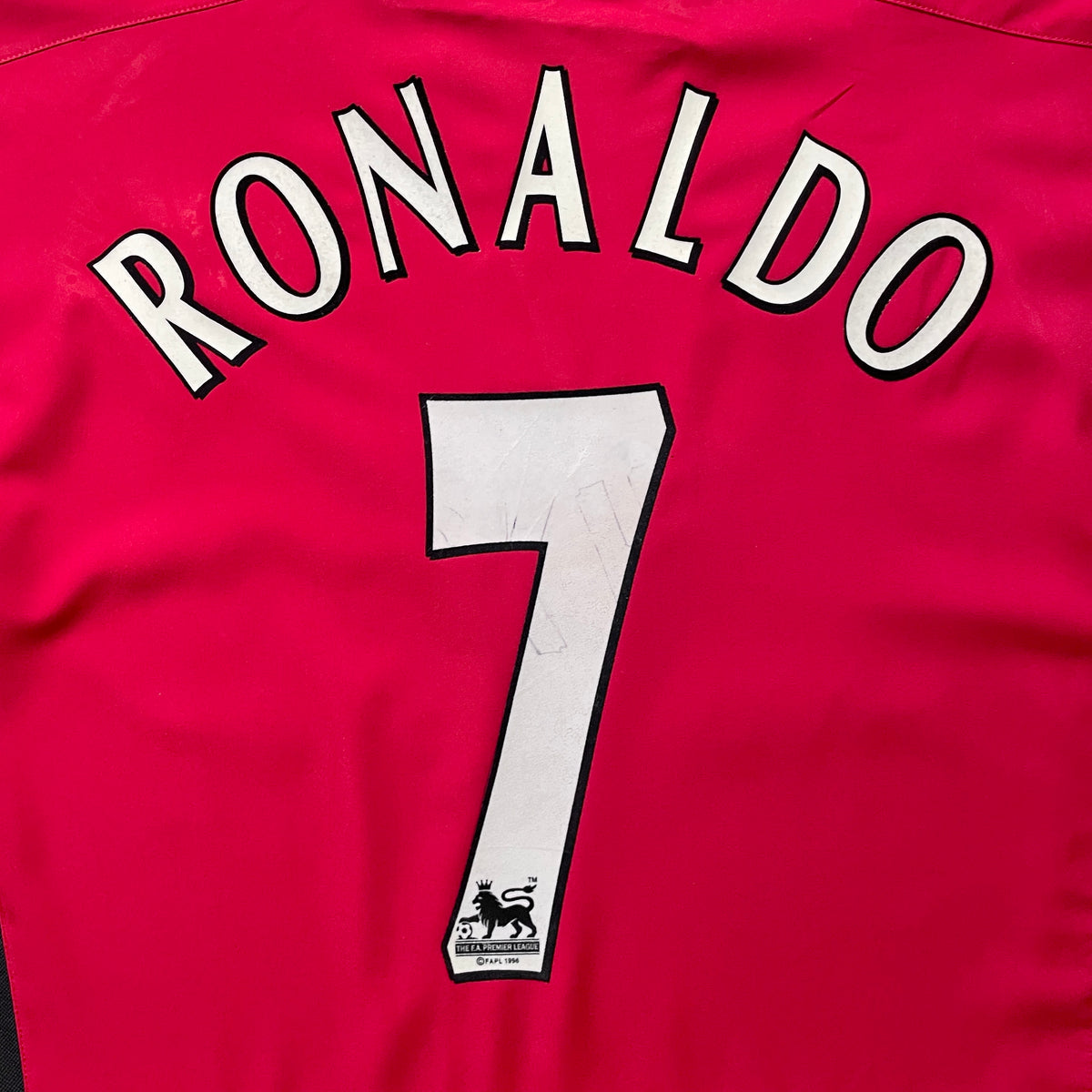 【正規品2002-2004 NIKE Manchester united homr RONALDO #7】