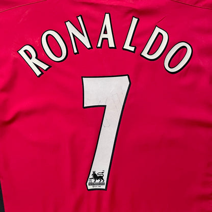 【正規品2002-2004 NIKE Manchester united homr RONALDO #7】