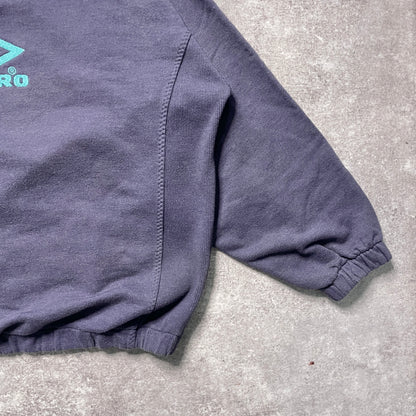 【正規品90s UMBRO SS Lazio half zip sweater】