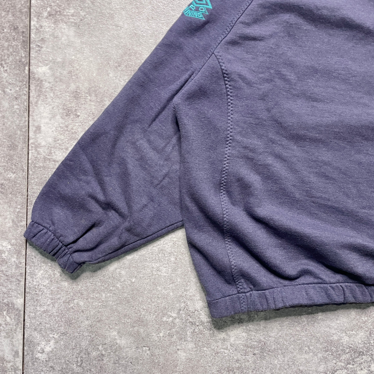 【正規品90s UMBRO SS Lazio half zip sweater】