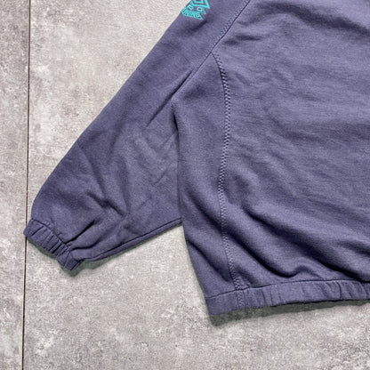 【正規品90s UMBRO SS Lazio half zip sweater】