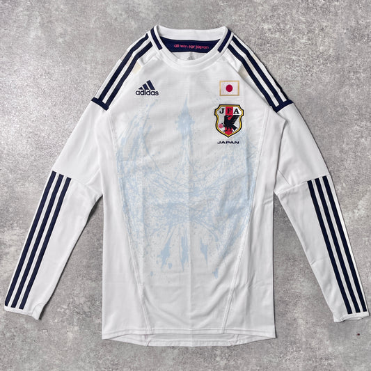【正規選手支給品2012-2013 adidas JAPAN away L/S away shirt】