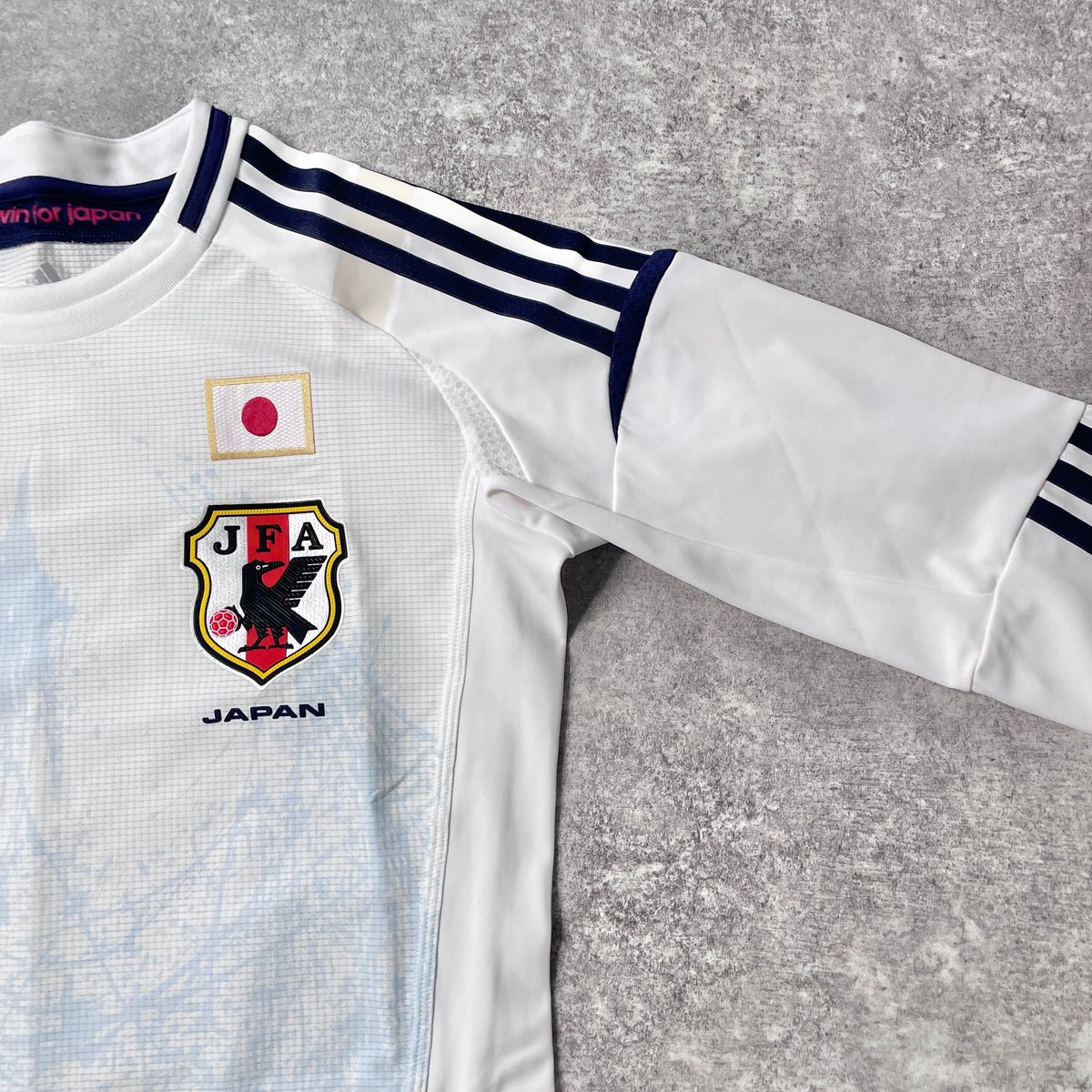 【正規選手支給品2012-2013 adidas JAPAN away L/S away shirt】