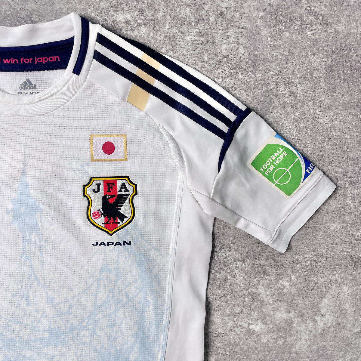 【正規選手支給品2012-2013 adidas JAPAN away Confederations Cup 2013 away NAGATOMO #17】