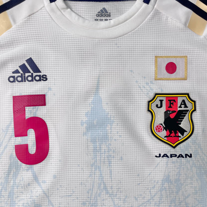 【正規選手支給品2012-2013 adidas JAPAN away Confederations Cup 2013 away NAGATOMO #17】