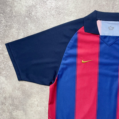 【正規品2003-2004 NIKE Barcelona home Kluivert#9】