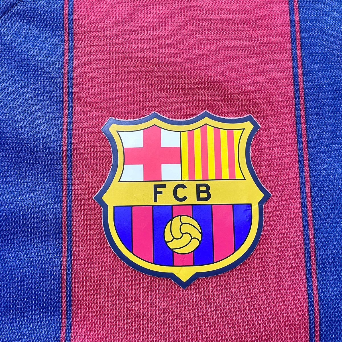 【正規品2003-2004 NIKE Barcelona home Kluivert#9】
